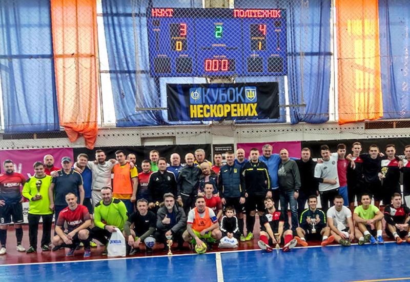 A Christmas futsal tournament