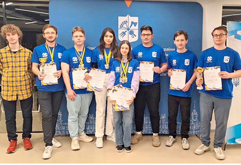 The KPI team won the Ukrainian Chess Championship in chess among students!