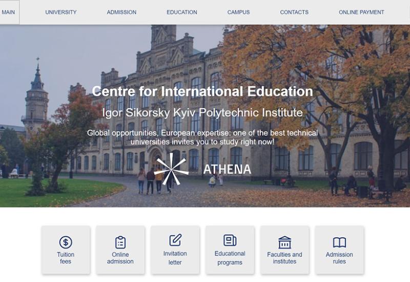 KPI presented an updated website for international students