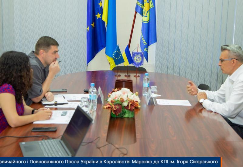 Kyiv Polytechnic deepens cooperation with the Kingdom of Morocco