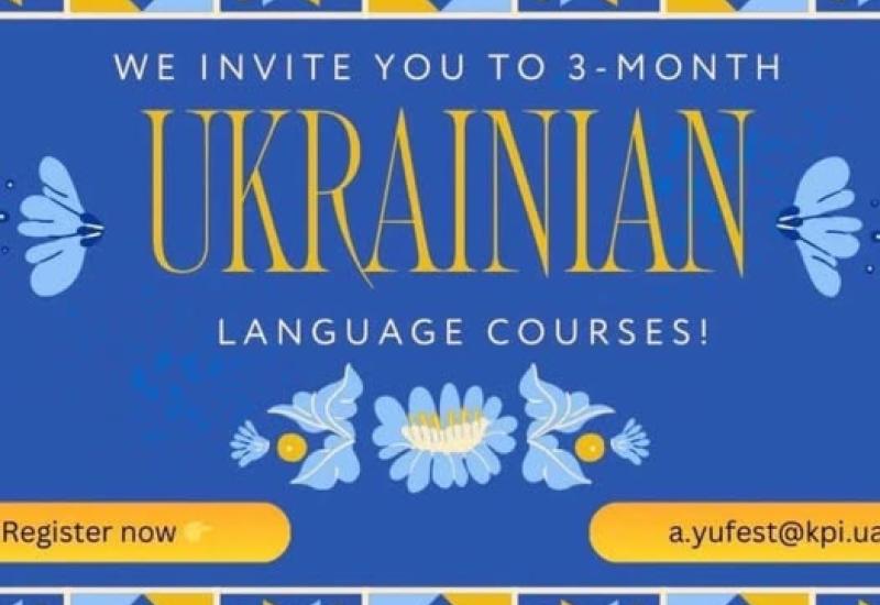 We invite you to 3-month Ukrainian language courses!