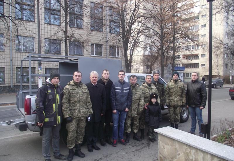 2014.12.26 Київські політехніки – українським військовим 2014.12.26 Київські політехніки – українським військовим