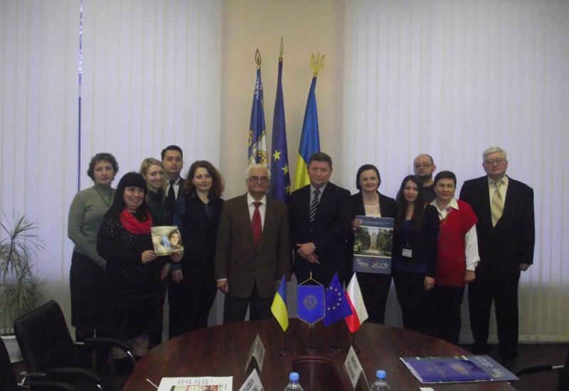 2015.01.29 Візит делегації Вищої школи бізнесу в Домброві Гурнічій 2015.01.29 Візит делегації Вищої школи бізнесу в Домброві Гурнічій