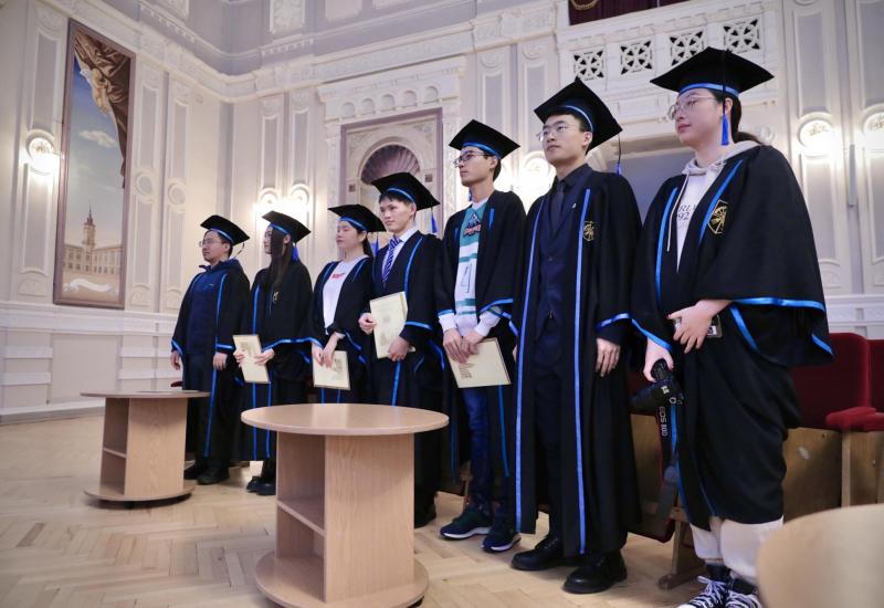 Presentation of Master's Degree Diplomas to Graduates from the People's Republic of China at the Igor Sikorsky Kyiv Polytechnic Institute