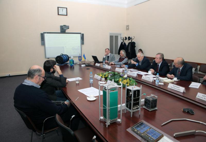 2020.02.28 Встреча с Государственным космическим агентством Украины