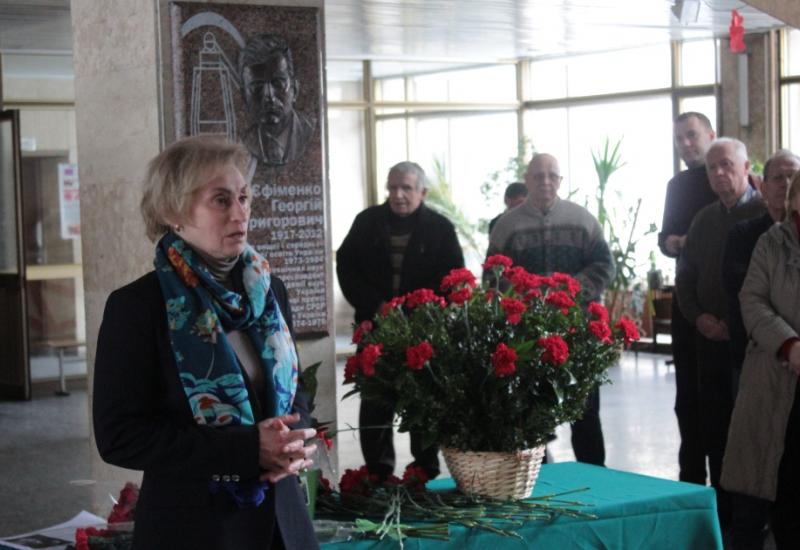 2019.01.29  a memorial plaque to Georgiy Yefymenko was opened