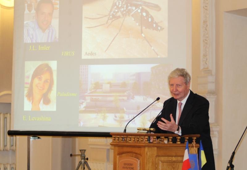 2018.04.19 Lecture of the Nobel Prize Laureate Jules Hoffmann 2018.04.19 Lecture of the Nobel Prize Laureate Jules Hoffmann