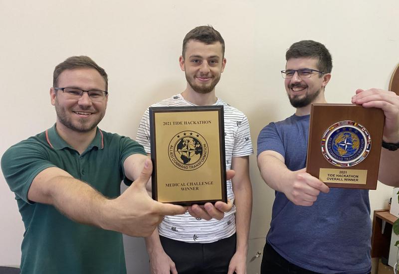 Igor Sikorsky Kyiv Polytechnic Institute Graduates Win NATO TIDE HACKATHON 2021 