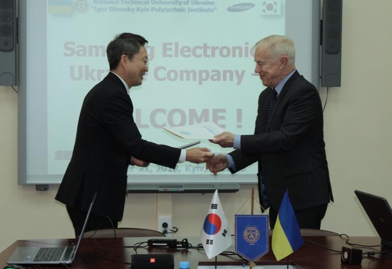 2018.11.21 візит делегації компанії Samsung Electronics Co. Ltd.