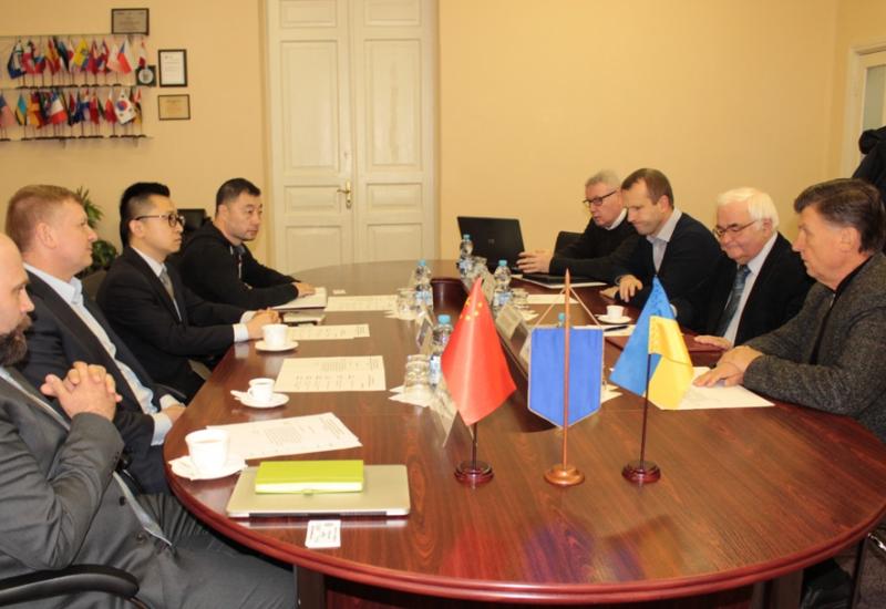 2018.11.23 Visit of the head of the CNNC corporation in Ukraine and representatives of the “Silk Link” Silk Link Association