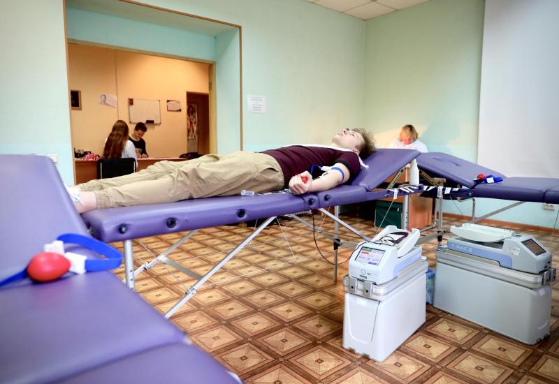 Blood Donation at Igor Sikorsky Kyiv Polytechnic Institute