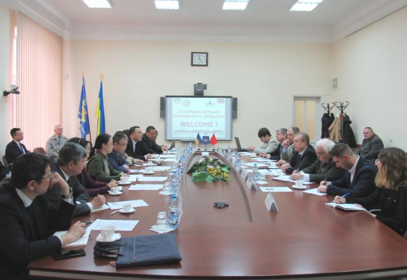 2019.04.11 Зустріч з представниками Китайського національного космічного управління 2019.04.11 Зустріч з представниками Китайського національного космічного управління