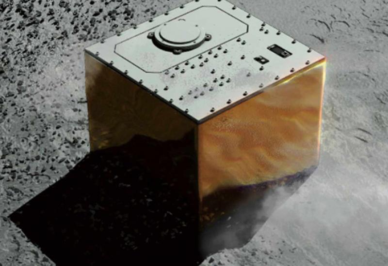 Модуль MASCOT на астероиде Рюгу