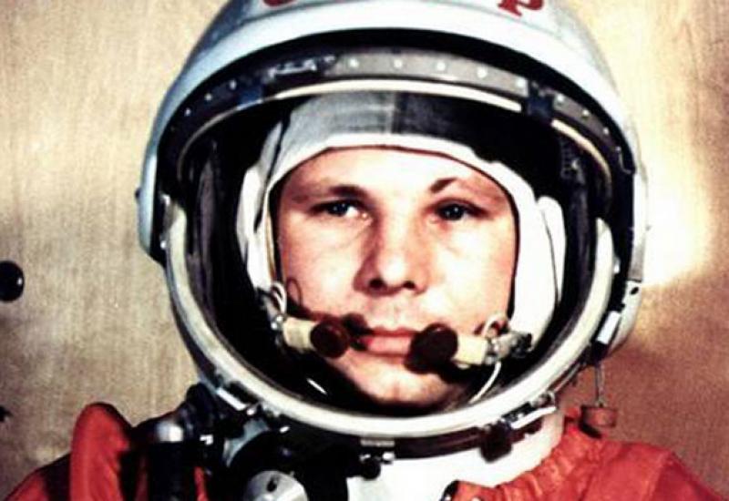The first cosmonaut from the Earth. By the 75th anniversary of Y.O ...