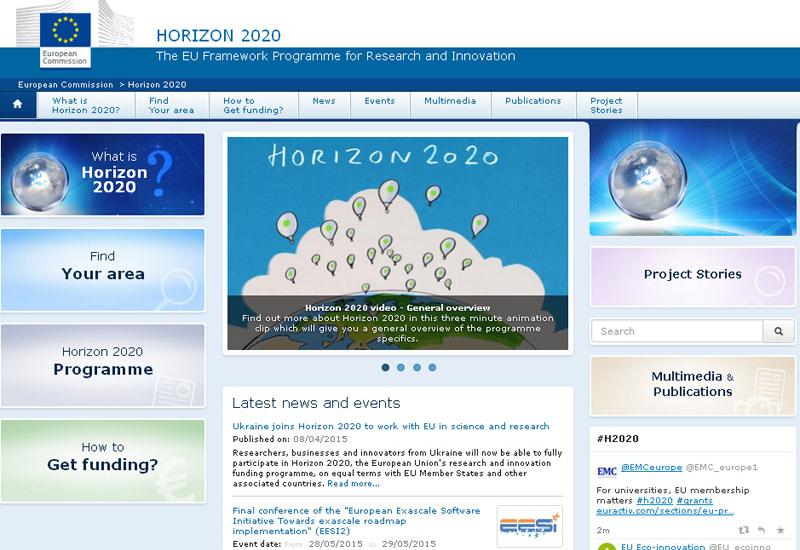 http: //ec.europa.eu/programmes/horizon2020/ http: //ec.europa.eu/programmes/horizon2020/