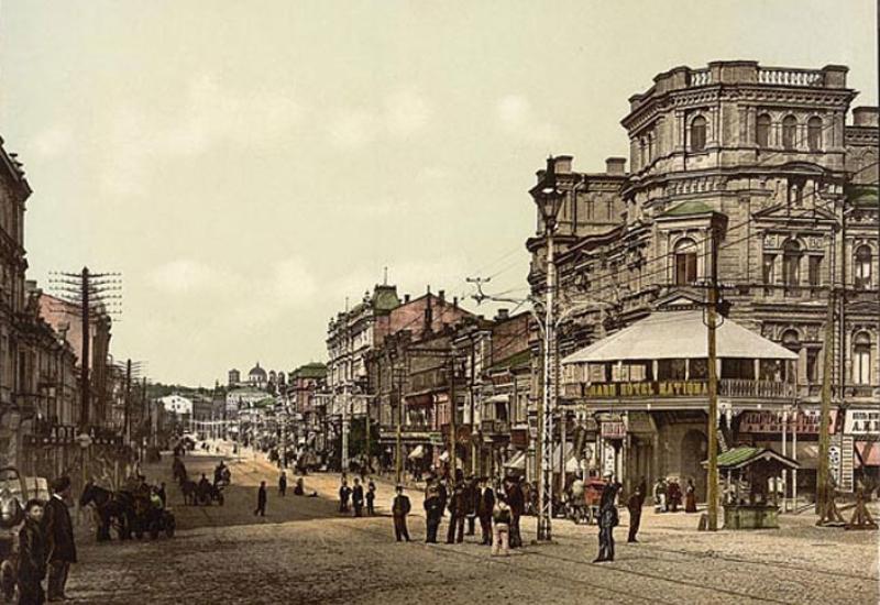 Київ. Хрещатик, початок 20 століття