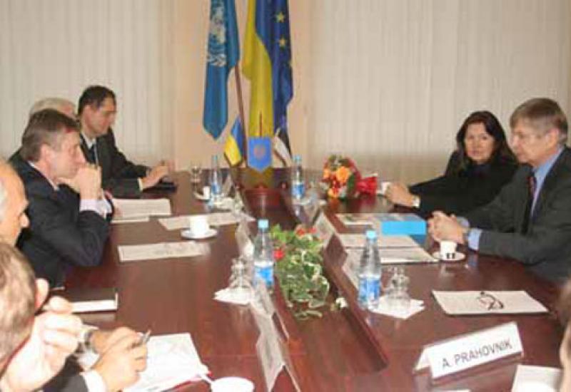2008.12.03 Візит ректора Таллінського ТУ Піпа Сур'є 2008.12.03 Візит ректора Таллінського ТУ Піпа Сур'є