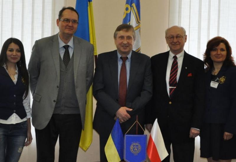 2014.04.09-11 Visit of representative of the Polish Foundation «PERSPEKTYWY»