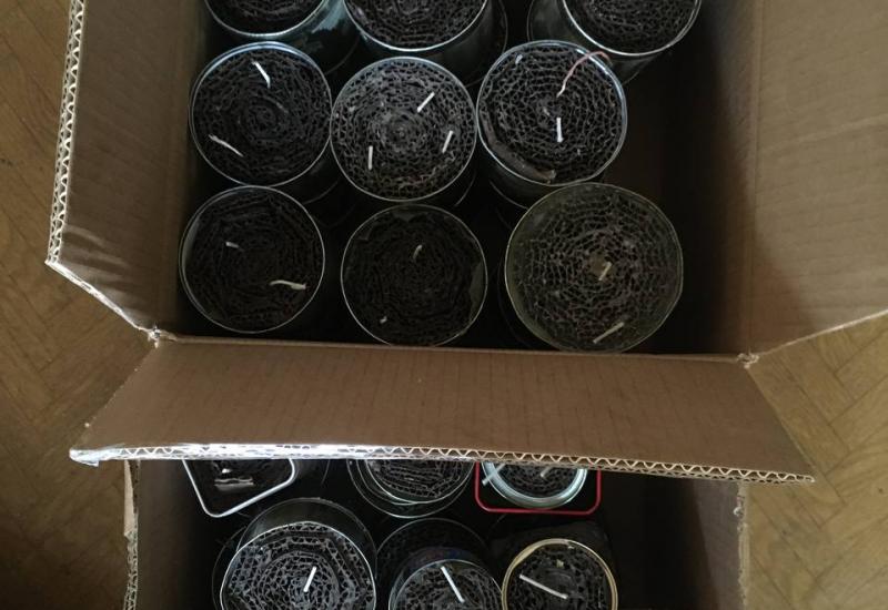 The first batch of trench candles went to Bakhmut