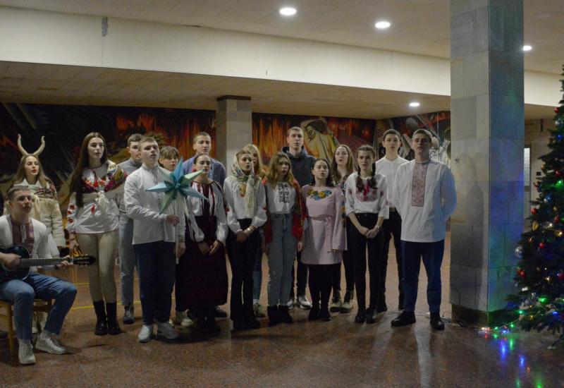 17.01.2023 Students of the Igor Sikorsky Kyiv Polytechnic Institute Are Caroling
