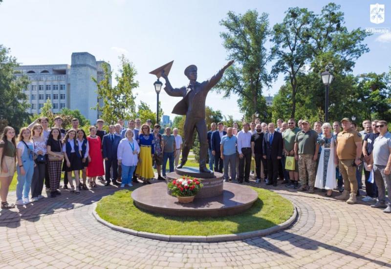 Opening of the Aviation Park and sculptural composition to the Igor Sikorsky Kyiv Polytechnic Institute Aviators