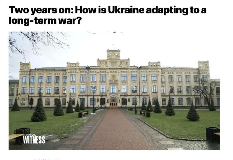 Euronews про життя студентів під час війни