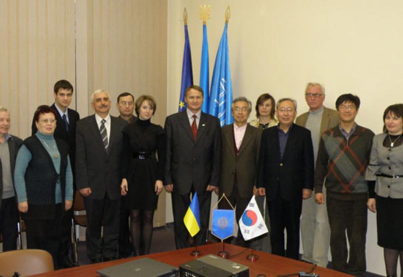 2011.02.10-13 Візит делегації представників Корейського університету (KU, Seoul)