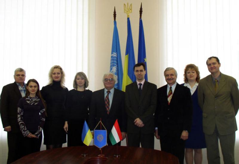 2008.12.12 Visit of the First Secretary of the Embassy of the Republic of Hungary