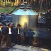 1986. Група дезактивації води  біля мобільної установки