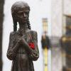 Kyiv. Memorial to the victims of the Holodomor