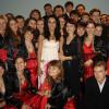 2008.10.06 Джамала (Сусанна Джамаладінова) з учасниками хорової капели КПІ після концерту