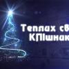 Congratulations on New Year and Christmas holidays